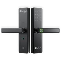 Fechadura Eletronica Digital Com Biometria Kuanttum Beta Pro wi fi