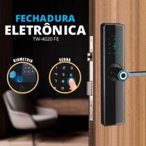 Fechadura Eletrônica Digital Com Biometria Tag e Senha - TW 4020 FE - TWG