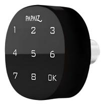 Fechadura Eletrônica Digital M1602 Teclado Senha 8 Dígitos Papaiz Preto