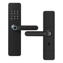 Fechadura Eletronica Digital Porta Biometria Wifi Senha App Tuya Chave