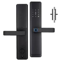 Fechadura Eletronica Digital Wifi Biometria App Celular Chave Cartao Smartphone Celular Segurança Residencial Alarme Proteçao