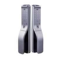 Fechadura Eletrônica Hyundai HT 7390 Push Pull Com Biometria