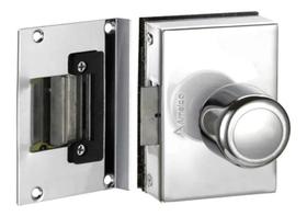 Fechadura eletronica para porta de vidro amelco fv-33icr