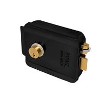 Fechadura Eletronica Sobrepor 12V Para Portão Preta Papaiz