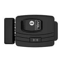 Fechadura eletrônica ultra card 42mm e-code preta AGL