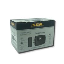 Fechadura eletronica ultra card preta 42