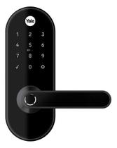 Fechadura Eletrônica Ymc 420w Ziggbe Integrado Preto Fosco Fechadura Eletrônica Ymc 420w Ziggbe Integrado Preto Fosco