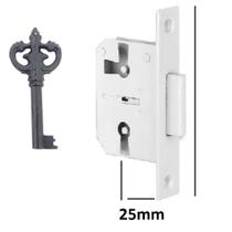 Fechadura Embutir Para Móveis Chave Colonial 2020/25 CH 2036 Fechadura Embutir Para Móveis Chave Colonial 2020/25 CH 2036