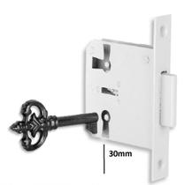 Fechadura Embutir Para Móveis Chave Colonial 2020/30 CH 2036