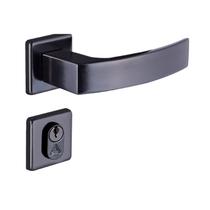 Fechadura Entrada Roseta S40 Quadratta Curva Aliança