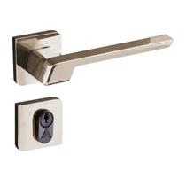 Fechadura Entrada Roseta S40mm Latonado Vega Aliança