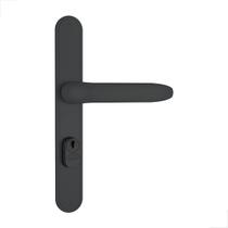 Fechadura Estreita Externa 601/11 20mm Inox Stam Preto