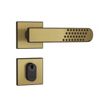 Fechadura Exterma 803/21 Roseta Quadrada Oxidado Stam