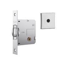 Fechadura Externa 1005 Trinco Rolete Tetra Cromado Stam
