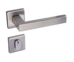 Fechadura Externa 455 St2 55mm Roseta Inox Lixado - Lafonte