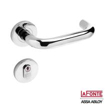 Fechadura Externa 517 Lafonte St2 55mm Roseta Inox Polido