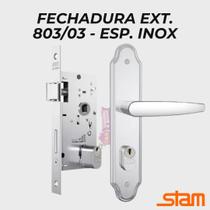 Fechadura Externa 803/03 Espelho Inox Stam