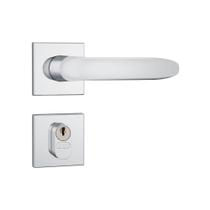Fechadura Externa 803/11 Roseta Quadrada Inox Stam
