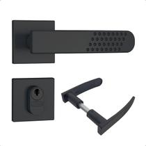 Fechadura Externa 803/21 Rq1. Preto Fosco (G) Stam