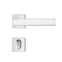Fechadura Externa Aço Inox MI610 ST2 R242 55mm Roseta Cromada Linea Inoxvita Papaiz Fechadura Externa Aço Inox MI610 ST2 R242 55mm Roseta Cromada Linea Inoxvita Papaiz