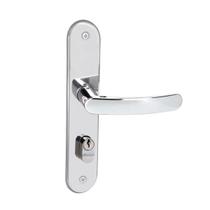 Fechadura Externa Aliança para porta de entrada Cromada 40mm