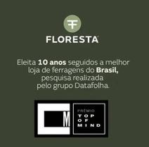 Fechadura Externa Bico Duplo Inox Escovado Arouca