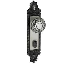 Fechadura Externa Colonial Bola 55mm Zamac Latão Oxidado - 013837 - ALIANÇA Fechadura Externa Colonial Bola 55mm Zamac Latão Oxidado - 013837 - ALIANÇA