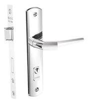 Fechadura Externa Cromada Popline Reta 40x53 Soprano Cor Prateado Fechadura Externa Cromada Popline Reta 40x53 Soprano Cor Prateado