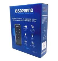 Fechadura Externa Digital Sobrepor Com Senha Soprano Qualidade