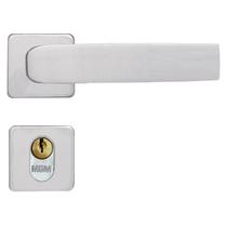 Fechadura Externa Espelho Aço 40mm MGM Torino