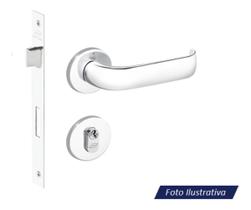 Fechadura Externa Imab 55mm Duna 2 Cromada Fechadura Externa Imab 55mm Duna 2 Cromada