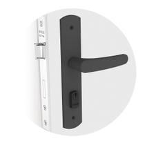 Fechadura Externa Ipanema Reta Esp27 Preto 40mm (40X53 PY45) Soprano