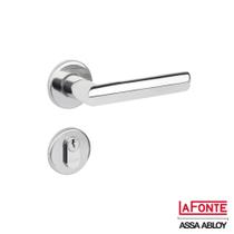 Fechadura Externa Lafonte 880 St1 R 40mm Roseta Inox Polido