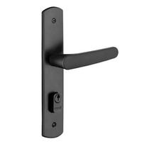 Fechadura Externa Metalix Soprano Nylon Preta Broca 40 Eixo 53 - Maçaneta Alavanca