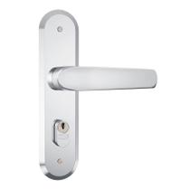 Fechadura Externa Novara 1801/09 Cromado Inox - Stam
