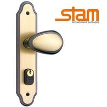 Fechadura Externa Oxidada Taco de Golf 803/10 Acabamento Perfeito - Stam Original Fechadura Externa Oxidada Taco de Golf 803/10 Acabamento Perfeito - Stam Original