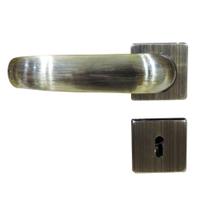 Fechadura Externa Oxidado E-Coat 803/09 Roseta Quadrada 1 Stam