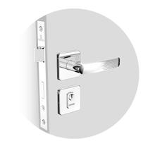 Fechadura Externa Paliway Reta Roseta Quadrada Ros24 Cromado 40mm (40X53 PY53) Soprano Fechadura Externa Paliway Reta Roseta Quadrada Ros24 Cromado 40mm (40X53 PY53) Soprano