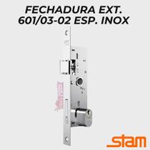 Fechadura Externa Porta 601-602/03-02 Espelho Inox Stam