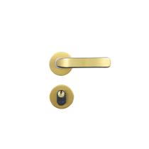 Fechadura Externa Roseta Aço 40mm Stilo MGM Rosa/Bronze Latonado
