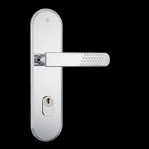 Fechadura Externa Stam 1601/21 Máquina 55 mm Espelho Largo Inox