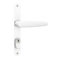 Fechadura Externa Stam 401/33 ESP. BRANCO PERFIL METALICO