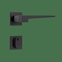Fechadura Externa Stam Classic 3200 Roseta Quadrada Black