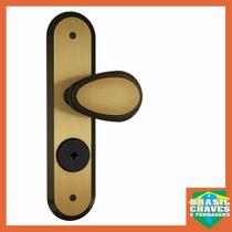 Fechadura Externa Tetra Chave 1800 10 Oxidada 40mm STAM Maçaneta Taco da Golf