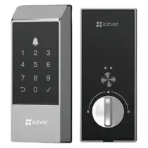 Fechadura ezviz digital c senha+cartao+wi-fi cs-dl04 wp-m