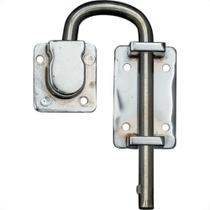Fechadura Fechadura Trinco Para Porta Camarao Ursich Cromado Com Kit En.14.05.008