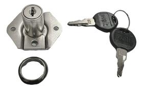 Fechadura Gaveta Móveis 22 X 16mm Aço Niquelado Casa Correio Fechadura Gaveta Móveis 22 X 16mm Aço Niquelado Casa Correio