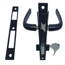 Fechadura Giro 323 Papaiz Udinese Preto P/ Porta e Portão Fechadura Giro 323 Papaiz Udinese Preto P/ Porta e Portão