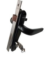 Fechadura Giro Udinese Porta Alumínio Euro 325/65 Preto