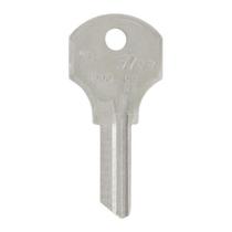 Fechadura Hillman KeyKrafter 154, latão, 4 chaves em branco, face única Fechadura Hillman KeyKrafter 154, latão, 4 chaves em branco, face única
